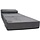 Matelas pliable 70x200x15 cm - Gris - Confort d'appoint - Jusqu'à 4% de remise
