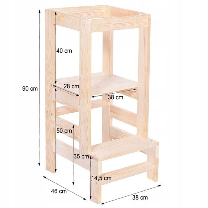 Viking Choice Tour d'apprentissage en bois - Réglable - Jusqu'à -45% sur votre modèle