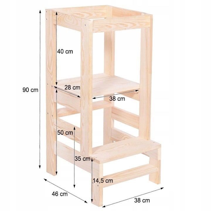Viking Choice Tour d'apprentissage en bois - Réglable - Jusqu'à -45% sur votre modèle