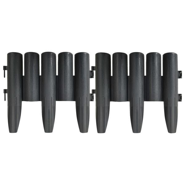 Vidaxl Bordure de jardin aspect tronc d'arbre - 10 mètres - Jusqu'à 38% de remise