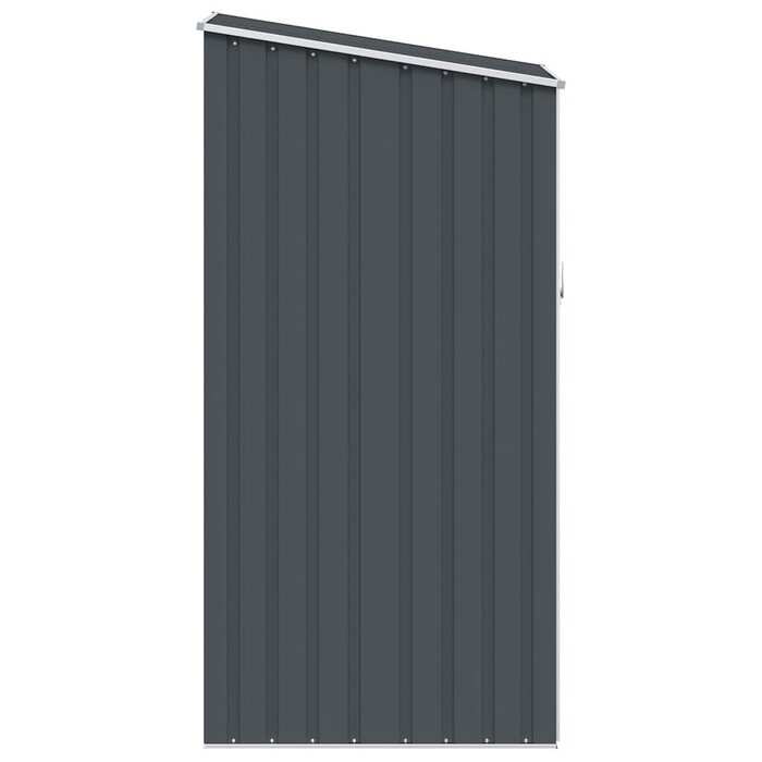 Vidaxl Abri de jardin en acier galvanisé anthracite - Jusqu'à -37%