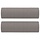 Lot de 2 coussins cylindriques taupe - Jusqu'à 37% de remise