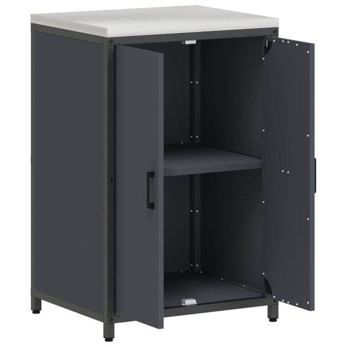 Vidaxl Meuble de cuisine en acier HATTEM - Jusqu'à 41% de remise