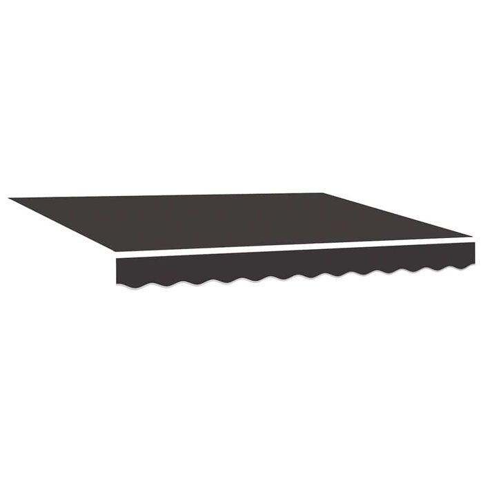 Vidaxl Toile de rechange pour store banne, 280 x 195 cm, Anthracite - Jusqu'à -40%
