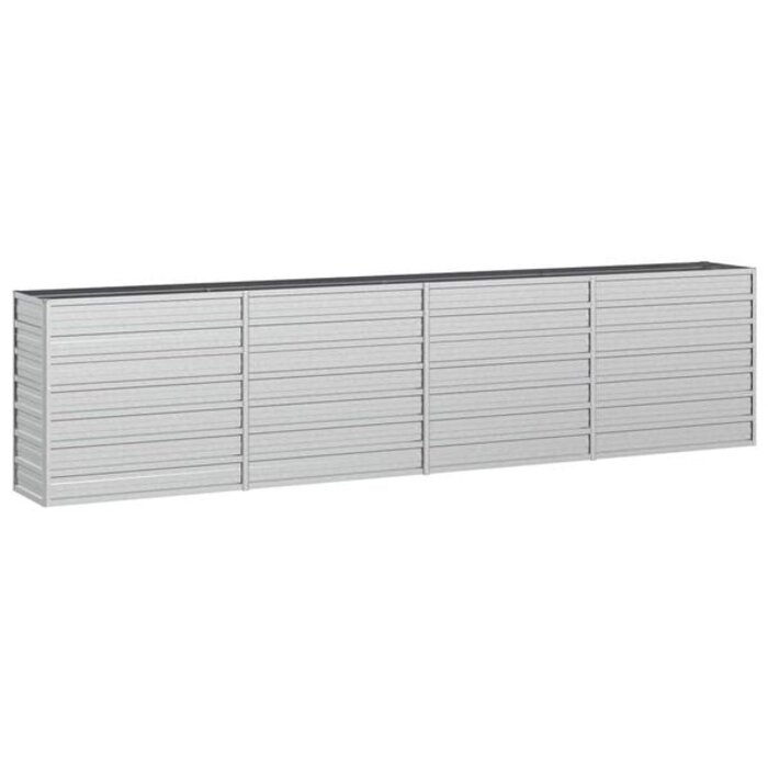 Vidaxl Jardinière surélevée en acier galvanisé 320cm - Jusqu'à -41%