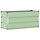 Jardinière en acier verte 100cm - Design moderne - Jusqu'à 32% de remise