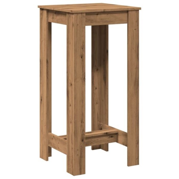 Vidaxl Table de bar design chêne artisanal - Jusqu'à 53% de réduction