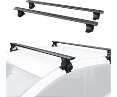 Barres de toit universelles aluminium 143 cm - Jusqu'à 34 % de remise
