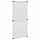 Porte coulissante grange 100x210cm Pin Massif Blanc - Jusqu'à -41%