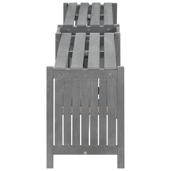 Vidaxl Banc d'angle de jardin avec jardinière en bois d'acacia - Jusqu'à 40% de remise