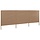 Paravent de jardin 3 panneaux taupe - 400x120 cm - Jusqu'à -35%