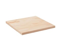 Vidaxl Plateau de table en pin massif 90x90cm - Jusqu'à -41% sur le déstockage
