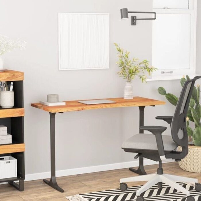 Vidaxl Plateau de bureau en acacia massif 110x60cm - Jusqu'à 40% de remise