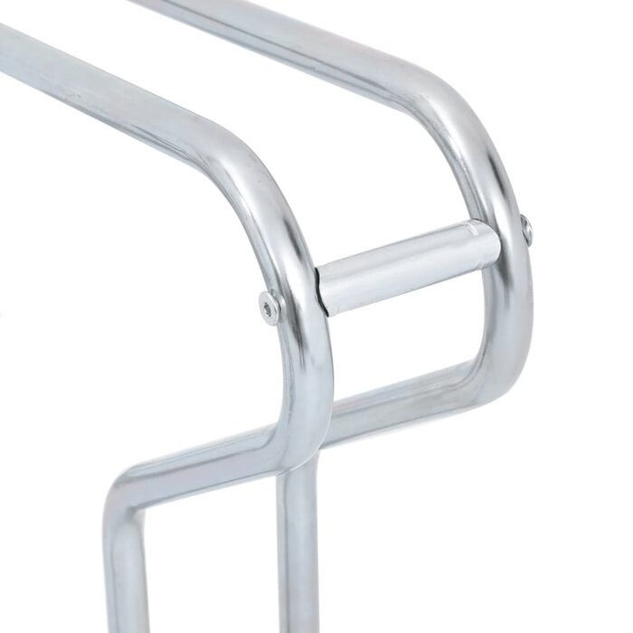 Vidaxl Support pour 2 vélos en acier galvanisé - Jusqu'à 43% de remise