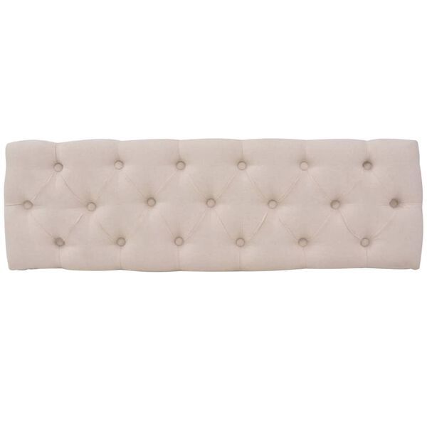 Vidaxl Banc vintage rembourré blanc crème 110cm - Jusqu'à -37%