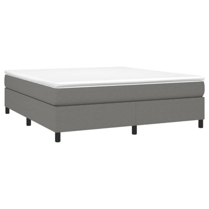Vidaxl Cadre de lit 180x200 cm Gris Foncé - Jusqu'à -35%