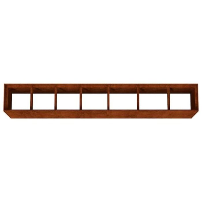 Vidaxl Bac à fleurs en acier Corten 280 cm - Jusqu'à -42% sur votre jardin