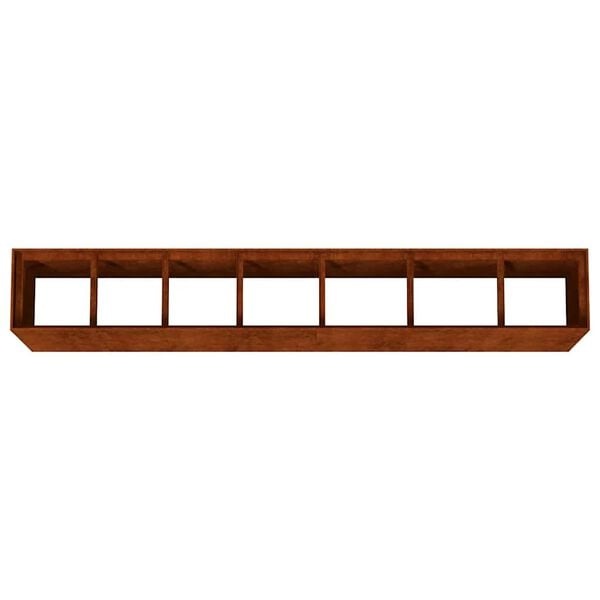 Vidaxl Bac à fleurs en acier Corten 280 cm - Jusqu'à -42% sur votre jardin