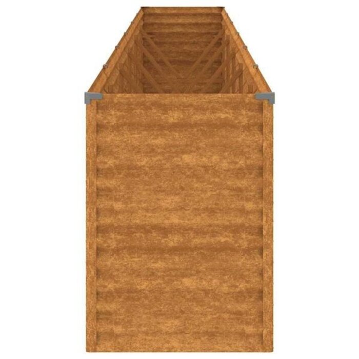 Vidaxl Jardinière en acier Corten XXL 578 cm - Jusqu'à -35% sur votre jardin