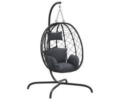 Vidaxl Fauteuil Suspendu Anthracite - Jusqu'à -35% sur votre moment de détente