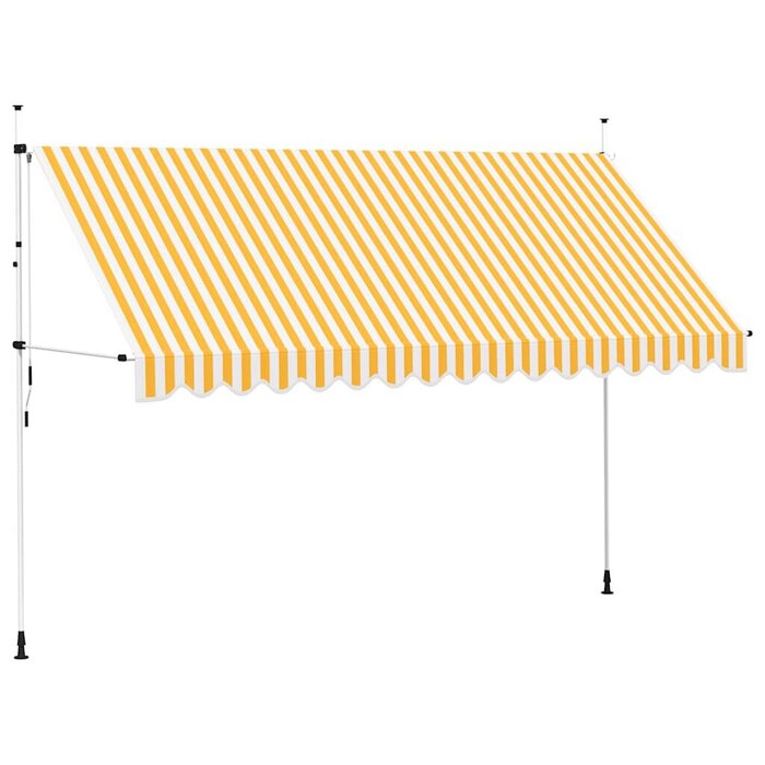 Vidaxl Store banne manuel rétractable 400 cm - Jusqu'à -41% sur le retour