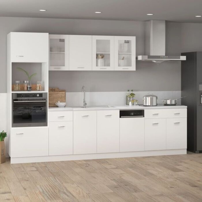 Vidaxl Façade de lave-vaisselle Lyon 45x67cm - Blanc - Jusqu'à 35% de remise