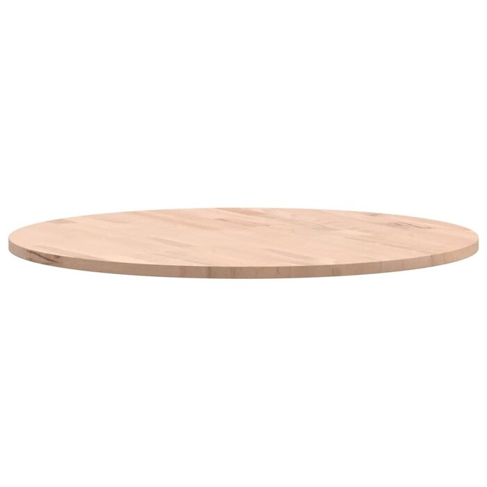 Vidaxl Plateau de table rond en hêtre massif Ø60 cm - Jusqu'à -39%