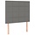 Lot de 2 têtes de lit 90 cm - Gris foncé - Jusqu'à -41%