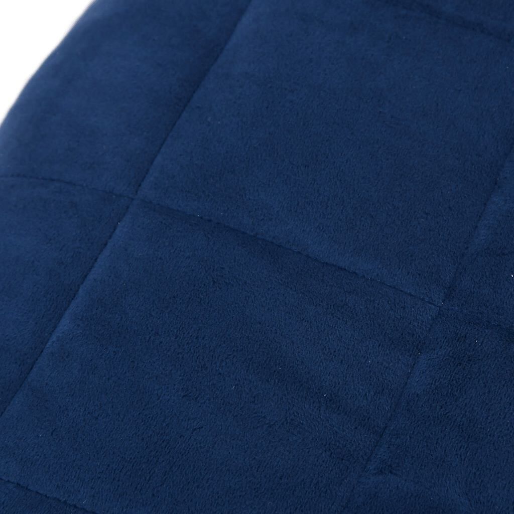Vidaxl Couverture lestée 220x235 cm 11kg - Sommeil réparateur - Jusqu'à -40%