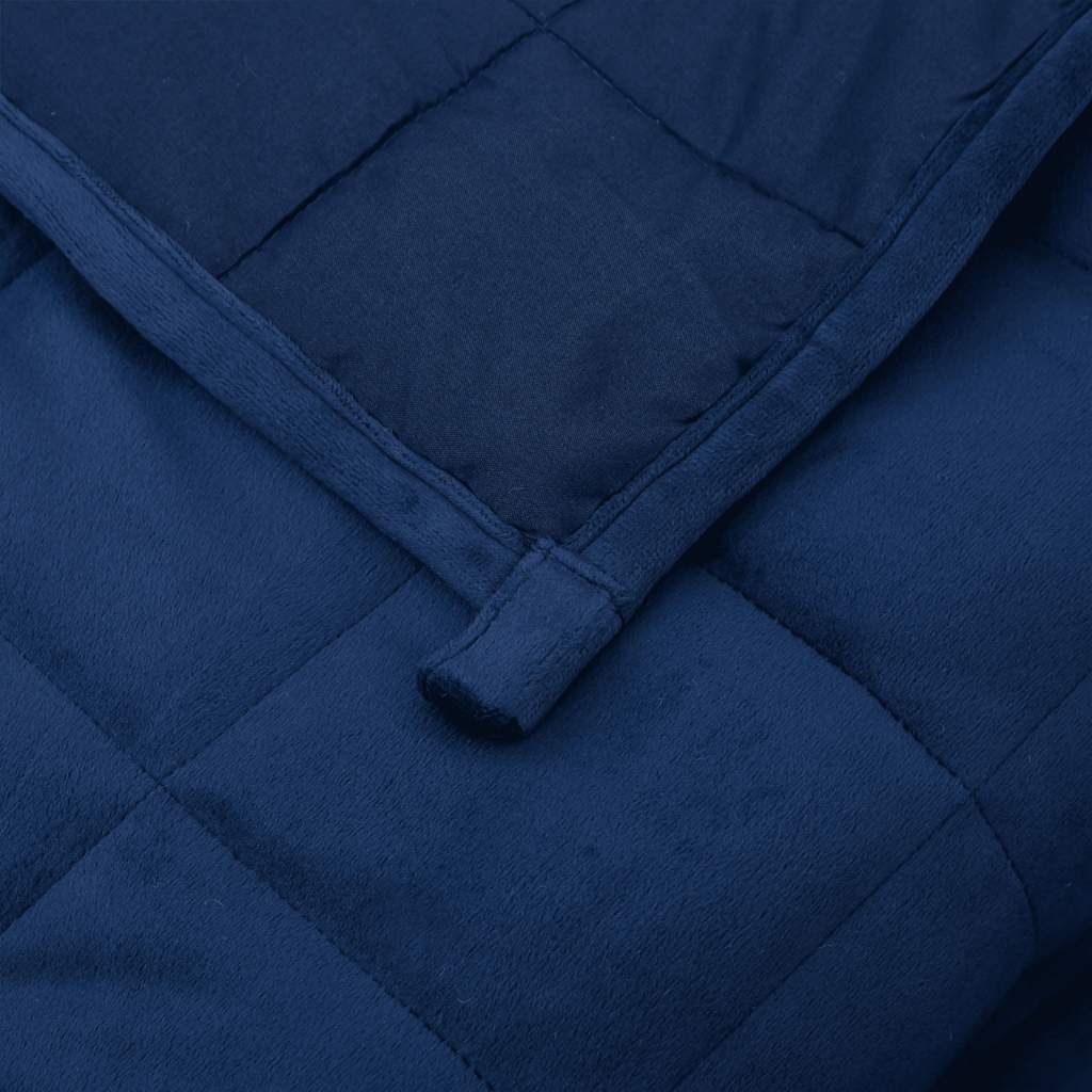 Vidaxl Couverture lestée 220x235 cm 11kg - Sommeil réparateur - Jusqu'à -40%