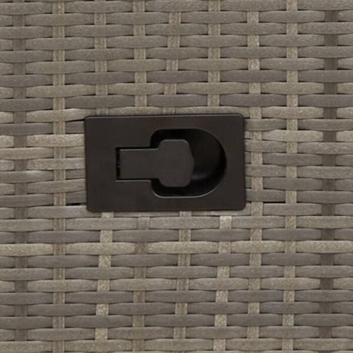 Vidaxl Fauteuil de jardin inclinable gris - Jusqu'à -41% de remise