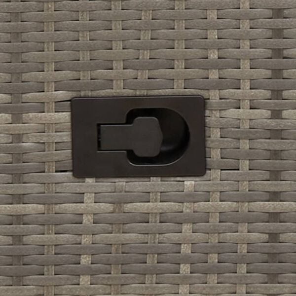 Vidaxl Fauteuil de jardin inclinable gris - 70% de remise - Déballé