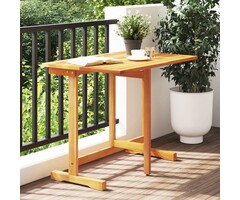 Vidaxl Table de balcon pliante en acacia 90x60 cm - Jusqu'à -41% sur l'outlet