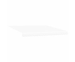 Vidaxl Toile de store banne 380x295 cm - Polyester blanc - Jusqu'à -39% sur l'outlet