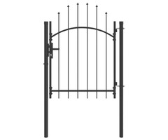 Vidaxl Portillon de jardin en acier gris 150x100cm - Jusqu'à -41% sur l'outlet