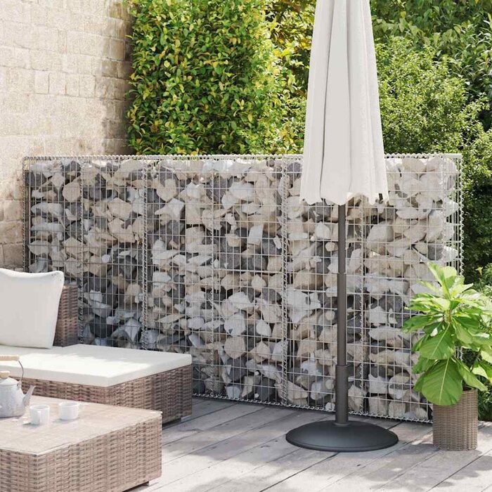 Vidaxl Mur gabion 100x150 cm - Acier galvanisé - Jusqu'à -40%