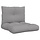 Lot de 2 coussins de palette gris - Confort intérieur/extérieur - Jusqu'à 33%