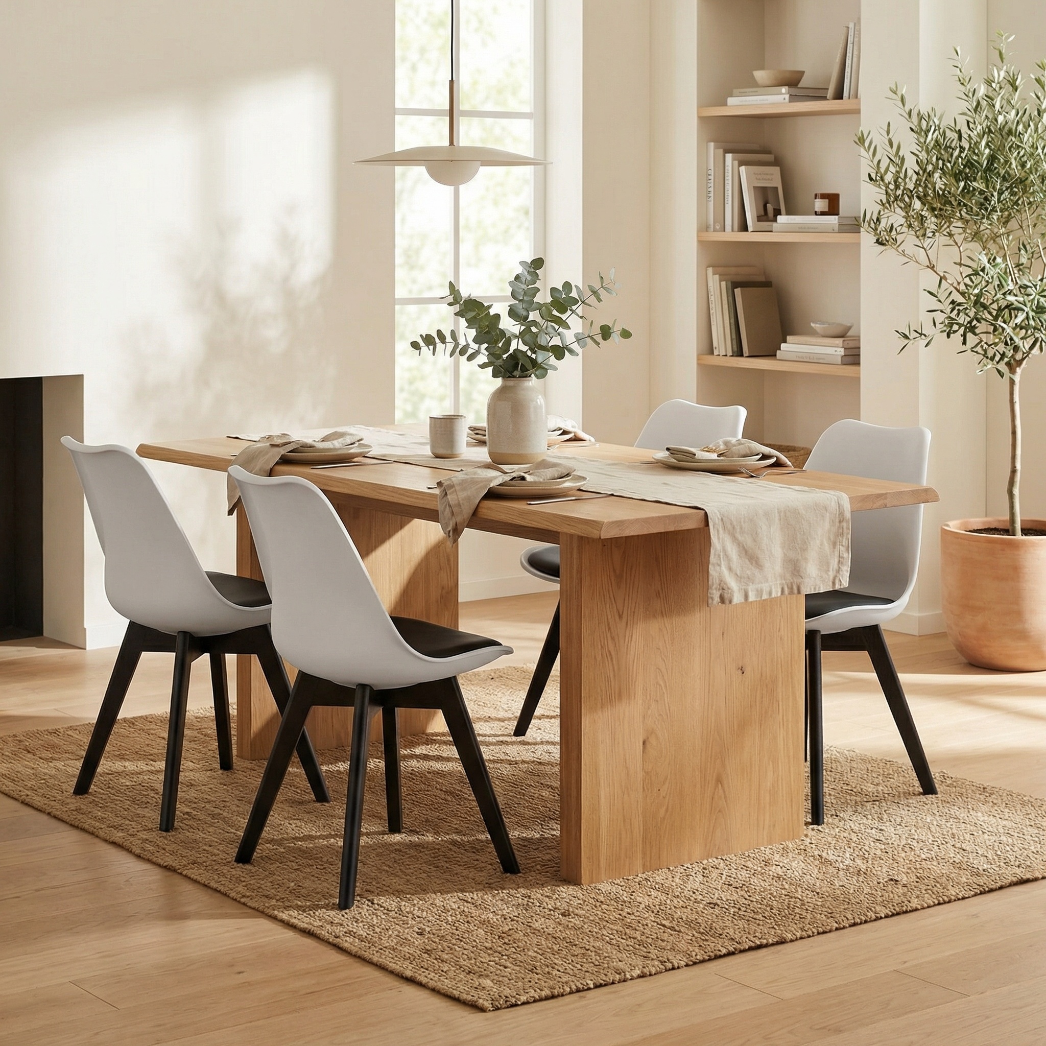 Viking Choice Lot de 4 chaises style scandinave - Jusqu'à -31%