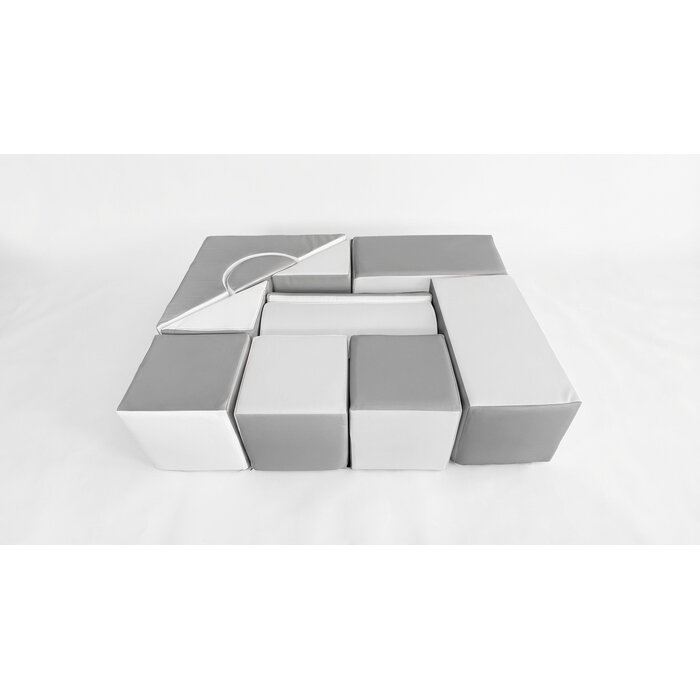 Viking Choice Blocs de construction en mousse - 11 pièces - Gris et blanc - Jusqu'à 32%
