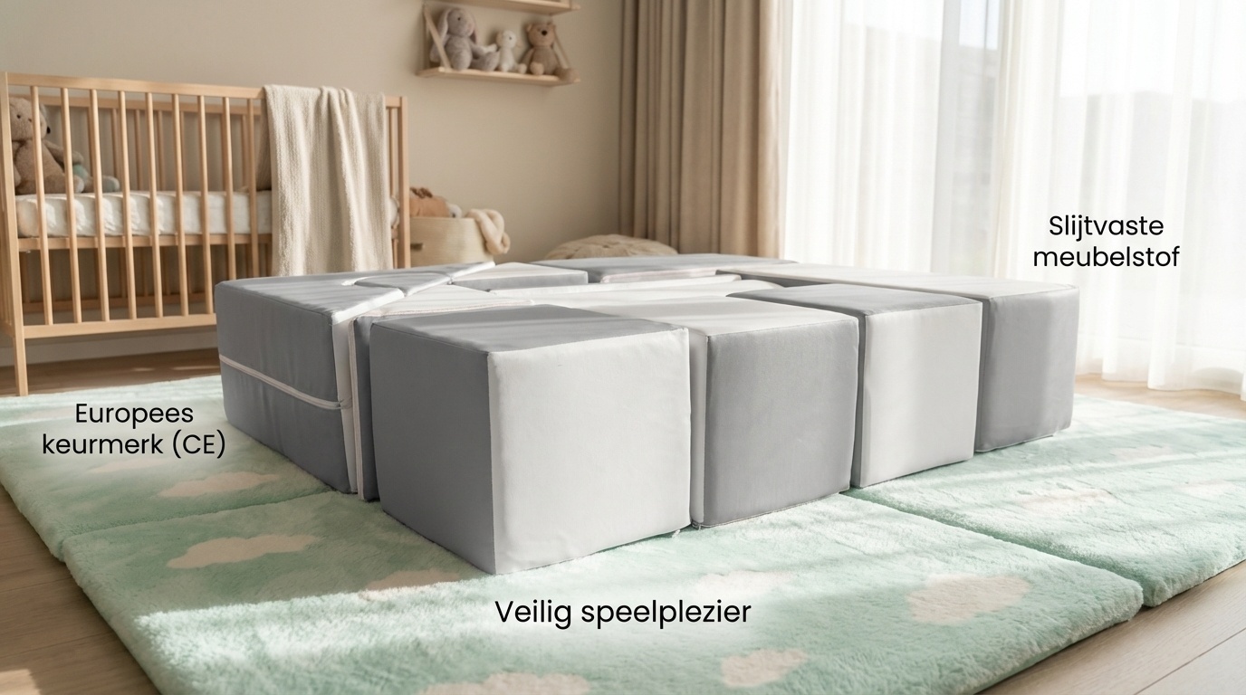 Viking Choice Blocs de construction en mousse - 11 pièces - Gris et blanc - Jusqu'à 32%