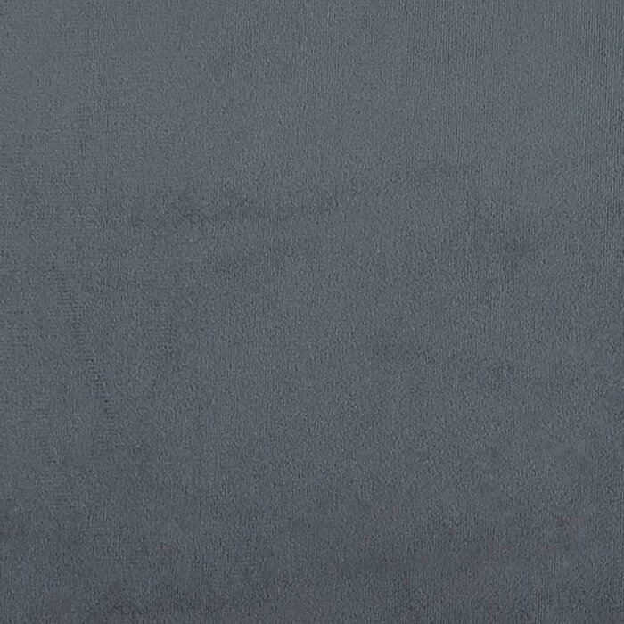 Vidaxl Coussin de tête de lit 180 cm velours gris foncé - Jusqu'à -40%