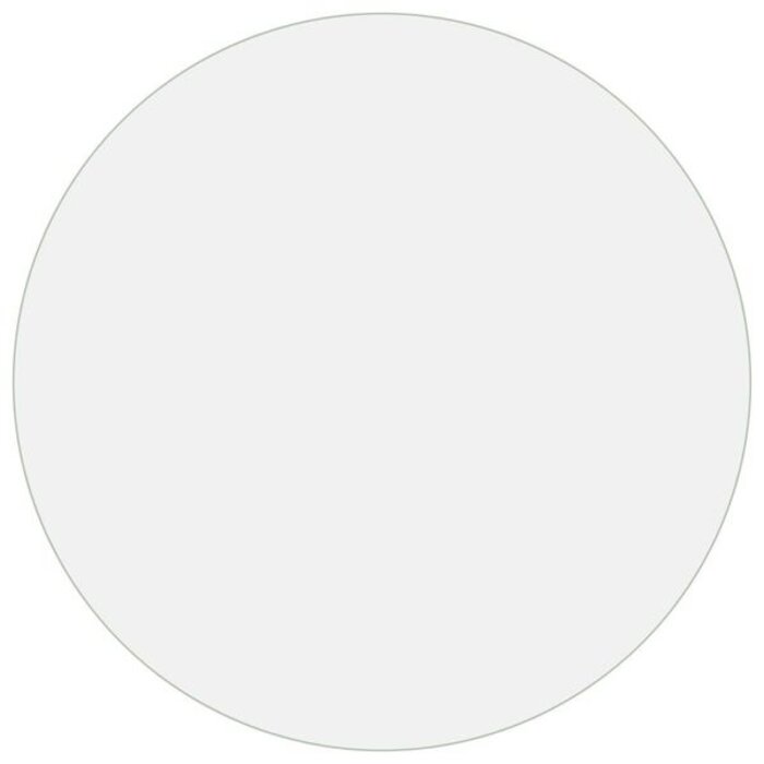 Vidaxl Protège-table rond PVC mat 110 cm - Jusqu'à 43% de remise