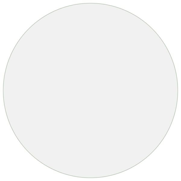 Vidaxl Protège-table rond PVC mat 110 cm - Jusqu'à 43% de remise
