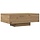 Table basse aspect chêne 85x55cm - Jusqu'à -34% sur nos modèles outlet