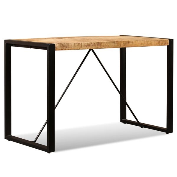 Vidaxl Table industrielle manguier 120 cm - Jusqu'à 35% de remise