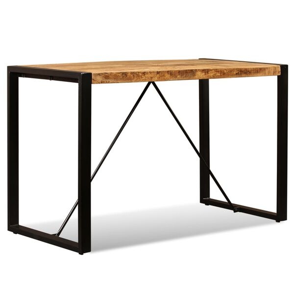 Vidaxl Table industrielle manguier 120 cm - Jusqu'à 35% de remise