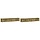 Lot de 2 jardinières en bois de pin 180 cm - Jusqu'à -41% de remise