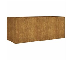 Vidaxl Grande Jardinière Acier Corten 200x80x80cm - Jusqu'à 41% de remise