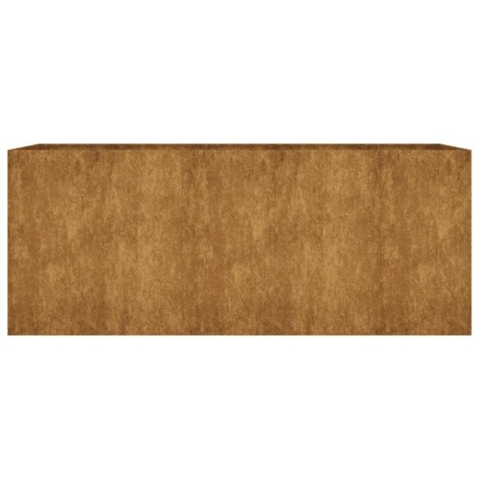 Vidaxl Grande Jardinière Acier Corten 200x80x80cm - Jusqu'à 41% de remise