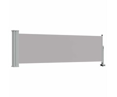 Vidaxl Paravent latéral rétractable 80x300 cm Gris - Jusqu'à -40%